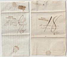 1827/8  2 ITALY PRE-STAMP