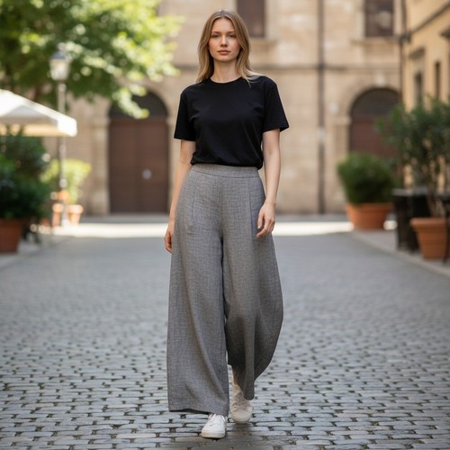 Pantalone donna fabiana - pantalone,