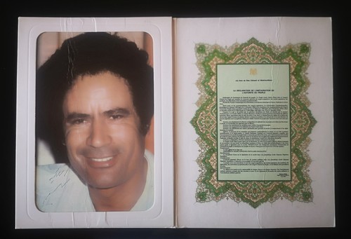 Libia muhammar gheddafi - libia-, foto