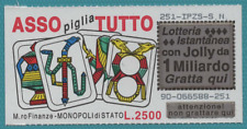 GRATTA E VINCI LOTTERIA ASSO