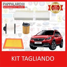 KIT TAGLIANDO 4 FILTRI PER PEUGEOT 2008 I 1.6 BLUEHDI 