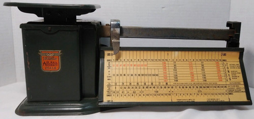 Scala postale vintage anni - , 40