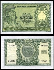 Italia, Biglietto di Stato, 50