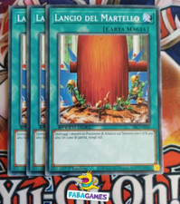 ?? YU GI OH 3 x LANCIO DEL MARTELLO – SBC1 ITI30 COMUNE – SPEED DUEL - ITA