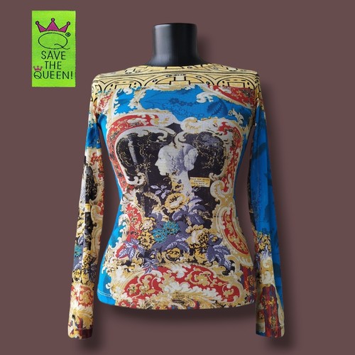 Top save the queen maglia - save,