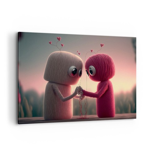 Quadro tela 100x70cm lana - su,