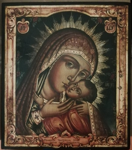 Antica icona russa - icona, di