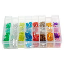 Scatola assortita di fusibili abbaglianti (3-30 amp) fusibile quantità 160 mini lama intelligente