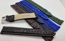 CINTURINO VERO STRUZZO 17/16 PER JAEGER LE COULTRE REVERSO HANDMADE IN ITALY