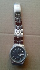 orologio pulsar quartz vintage vetro ottagonale, non funzionante