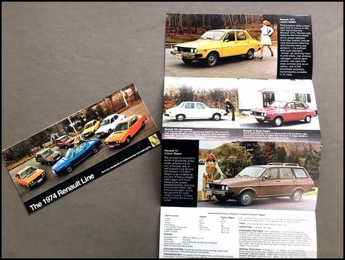 1974 renault vintage original - 1974,