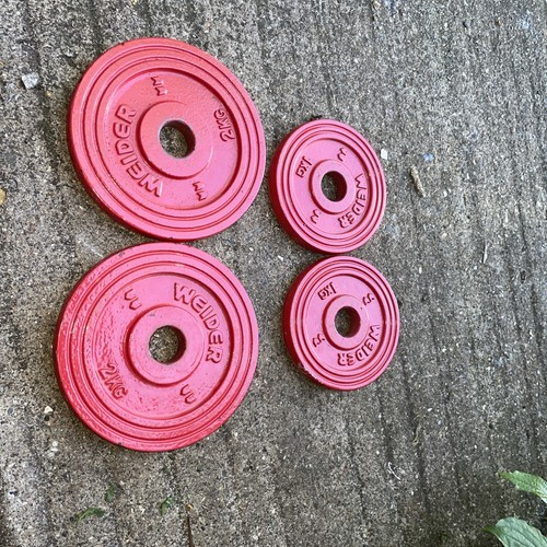 Weider 2kg 2x1kgpeso - 2x, 2kg,