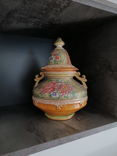 Vaso ceramica vintage - vaso,