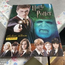 Panini Harry Potter and the Order of the Phoenix Sticker Album Complete &Poster