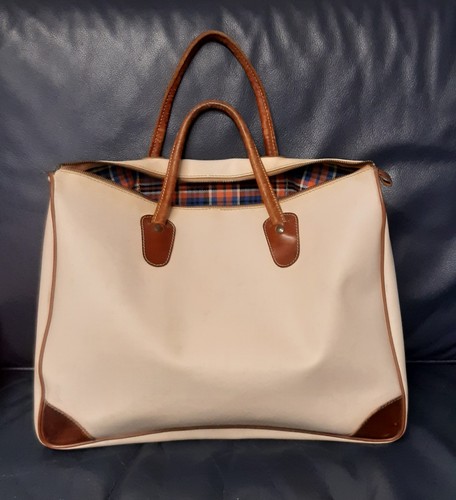 Borsa viaggio pelle bianca - borsa,
