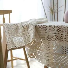 Tovaglia cotone uncinetto - , cava