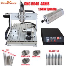 Router 1500W CNC 6040 4 assi