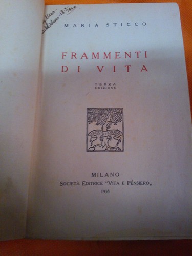 Libro sticco frammenti di - libro,