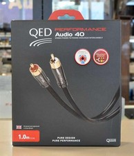 Cavo RCA QED Performance Audio 40 1.0, rame senza ossigeno, usato di alta qualità
