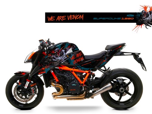 Graphic kit for ktm - graphic,