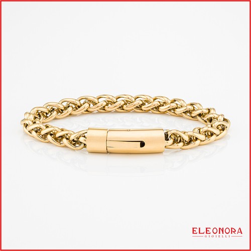 Bracciale uomo acciaio - bracciale,