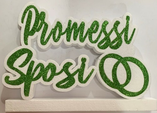 Scritta promessi sposi - , in