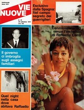 VIE NUOVE 1970/38=RAFFAELLA CARRA CANZONISSIMA=FERRAIOLO BURATTINI=CESARE PAVESE