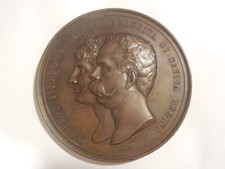 medaglia a ricordo della salita al trono di re Umberto I 1878