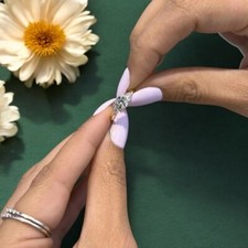 Fede nuziale in platino IGI