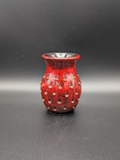 Vaso in ceramica fragola