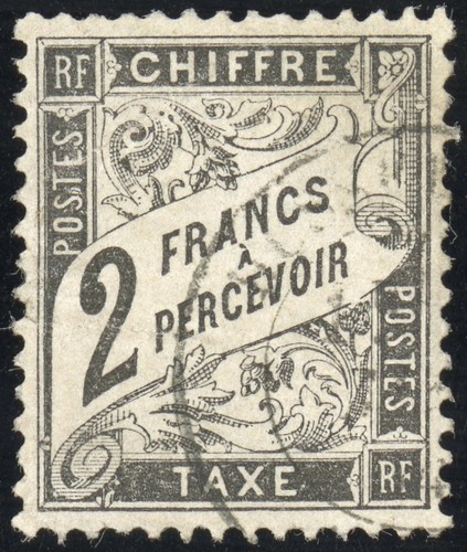 Francobolli francia j24 - francobolli, #