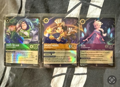 Lot cartes disney lorcana - lot, 6