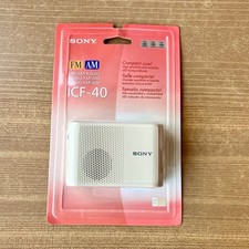 Neuf sony icf mini radio - neuf, icf-40