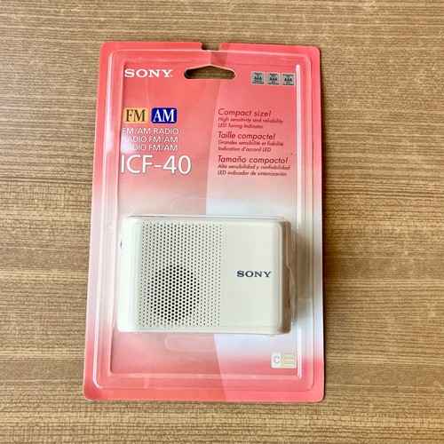 Neuf sony icf mini radio - neuf,