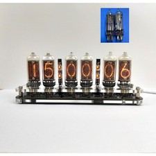 IN-8 Nixie Tube Clock Base con