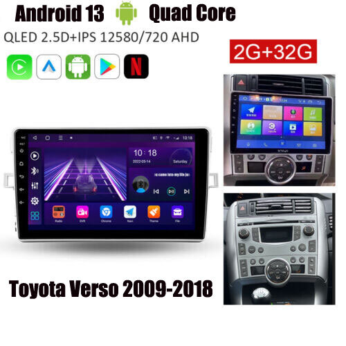 Autoradio 32g android 13 - autoradio, 9"