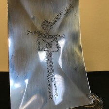 Sambonet acciaio argento Pirelli vassoio piatto segni uomo no calendario