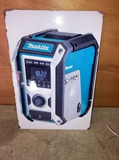 Placca Latta Makita Radio Da Cantiere Non Antica Decorazione Loft Garage