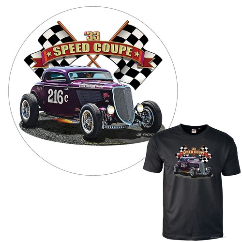Shirt auto corse - t-shirt,