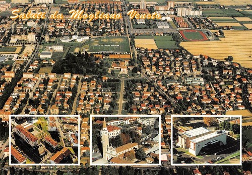 Cartolina mogliano veneto - cartolina,