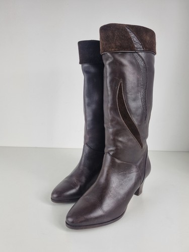 Stivali lunghi vintage - , pelle