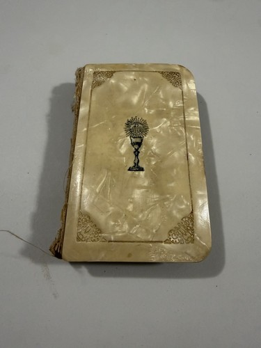Antico libro preghiere - di,
