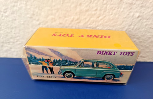 Dinky toys 520 fiat 600 - toys,