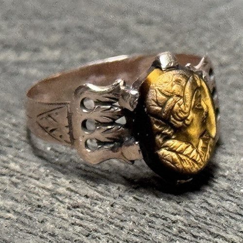 Anello vittoriano oro rosa - , 10