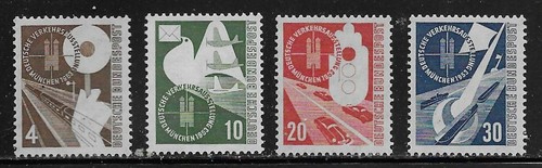 Germany scott 698 701 - 698,
