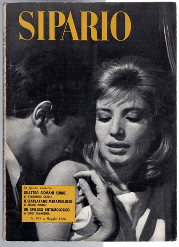 Sipario 193 maggio 1962 - n,
