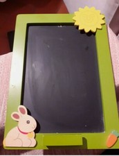 Lavagna Nera THUN verde Sole Coniglio 36cm X 26cm 