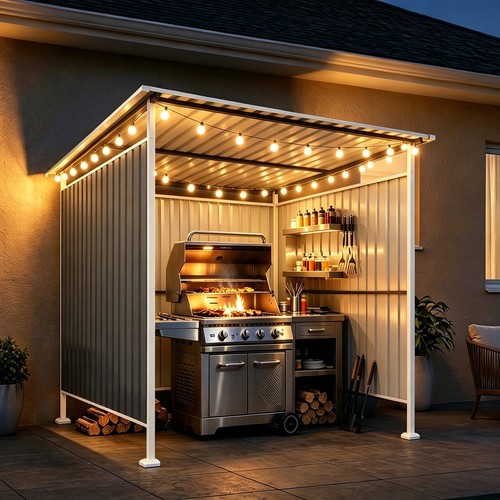 Gazebo outdoor pergola - 6',