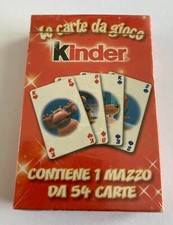KINDER FERRERO - CARTE DA