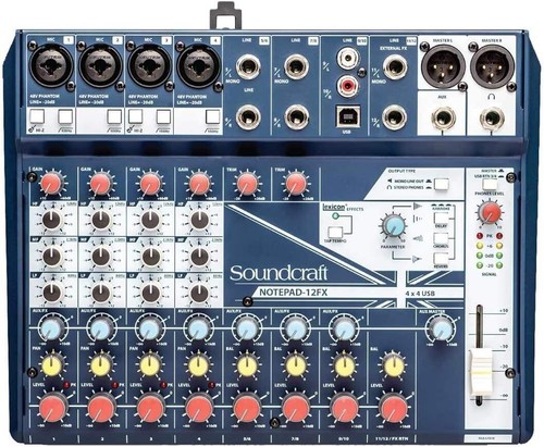 Mixer analogico canali usb - analogico,
